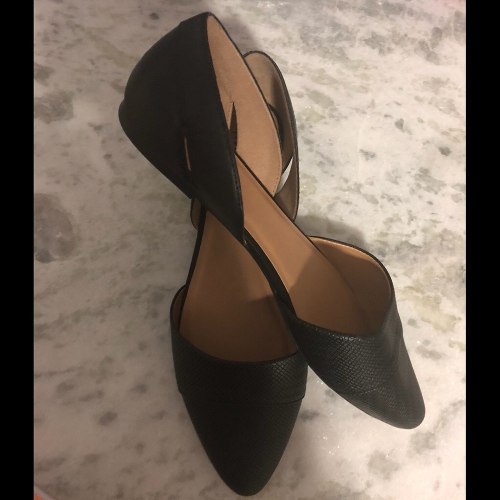 Brand new pointed flats